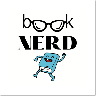 Book Nerd Posters and Art